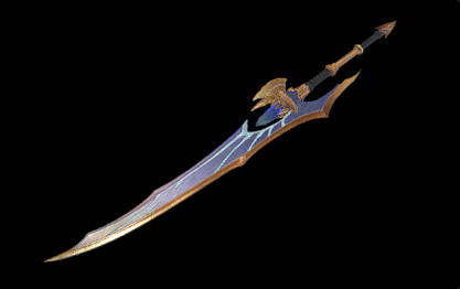 刻銀の斬刀の画像