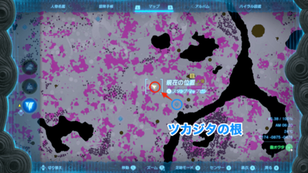 デグガーマ拡大マップ