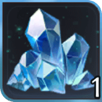 鋳造結晶（青）×1画像