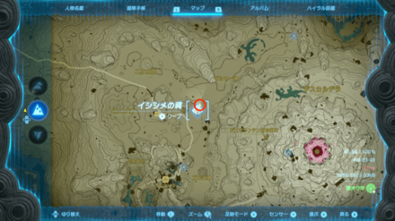 ファイアライク拡大マップ