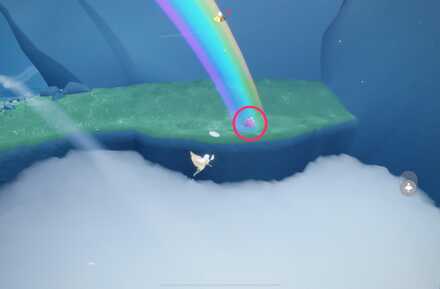 虹のキャンドル