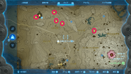 ファイアチュチュの出現場所