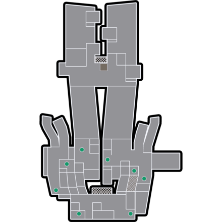 すじこジャンクション跡干潮時マップ