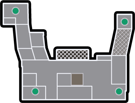 すじこジャンクション跡満潮時マップ