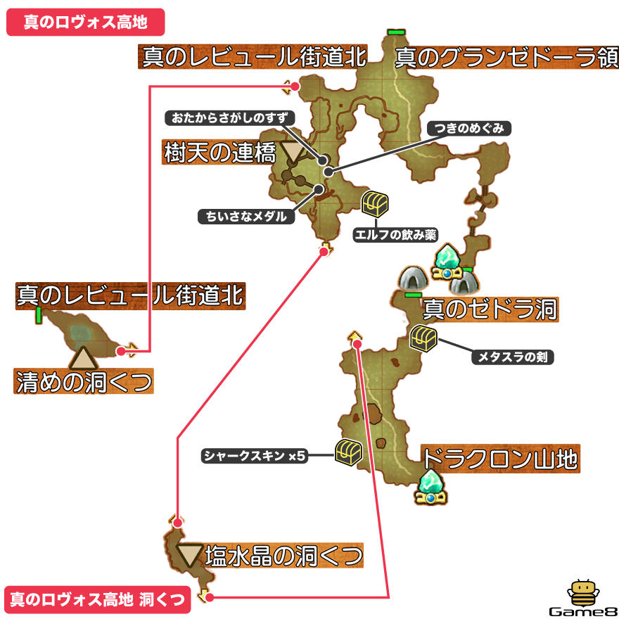 真ロヴォス高地全体マップ