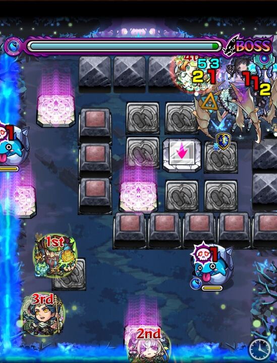 水セイラム ボス1移動後