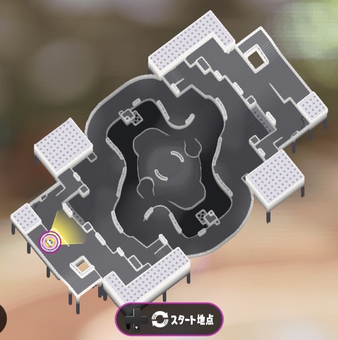 コンブトラックのナワバリバトルマップ