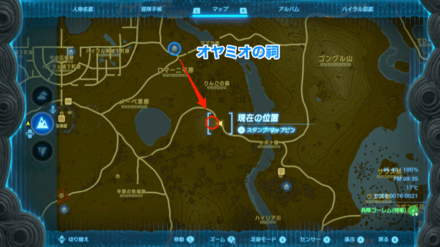 隊長ゴーレム特等拡大マップ