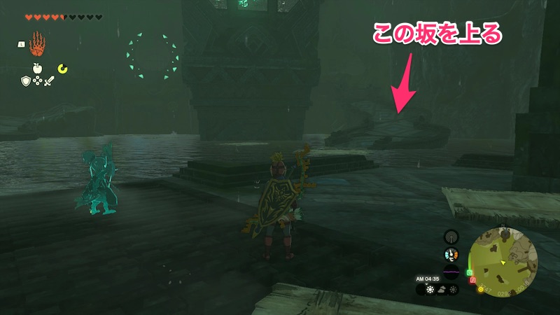 古代ゾーラの祭殿のマヨイの場所行き方