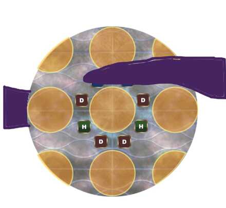 横安置の時の触手