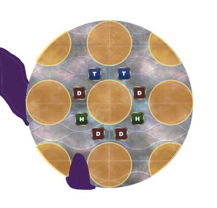 縦安置の時の触手