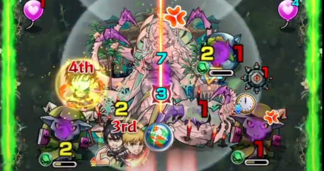 禁忌の獄深淵 ステージ情報