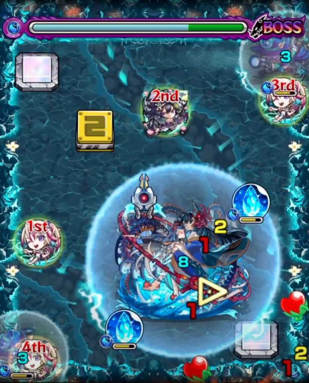 禁忌の獄 深淵 水 ボス1