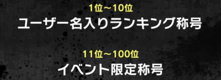 「伝説の始まり」個人ランキング