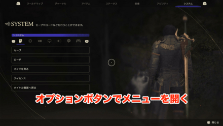 トルガルステータス確認①