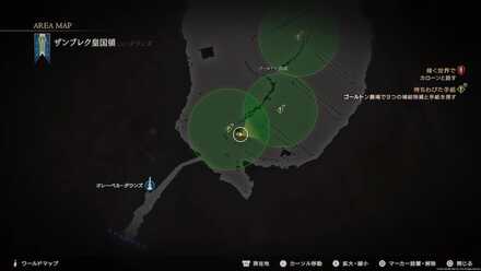 1つ目の麻袋のマップ