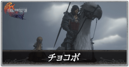 チョコボの入手方法と乗り方｜いつ捕まえられる？