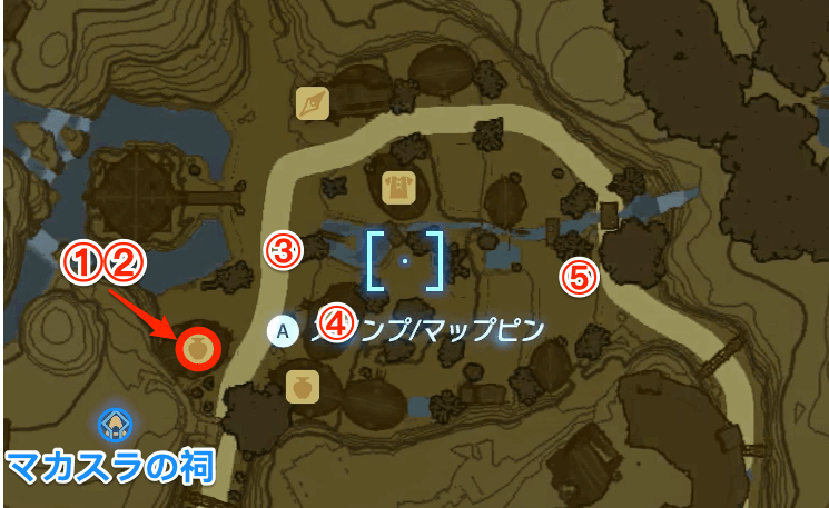 カカリコ村周辺のミニチャレンジ