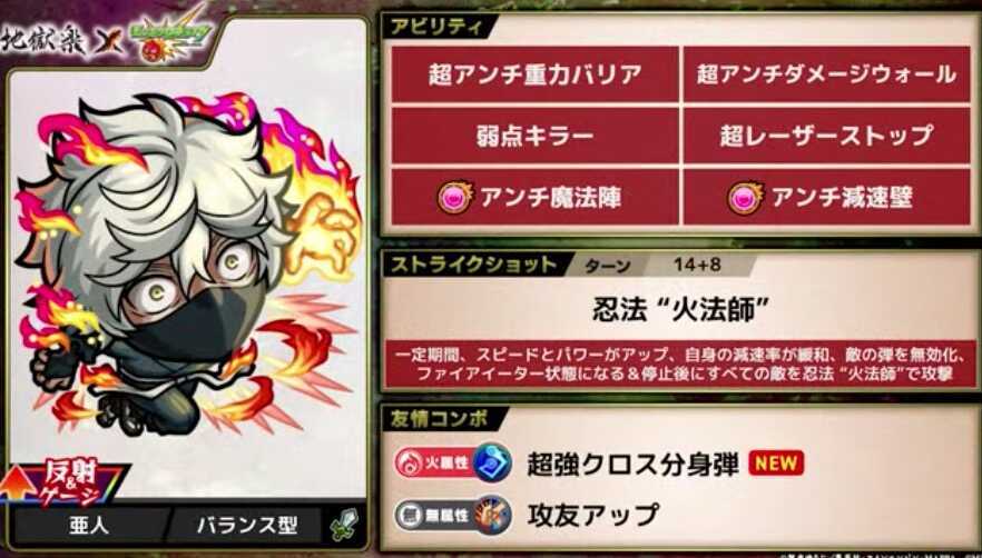 画眉丸 ステータス