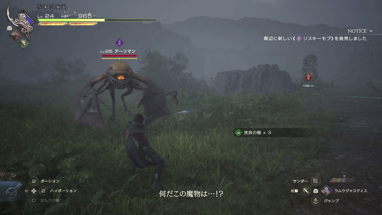 リスキーモブを倒す