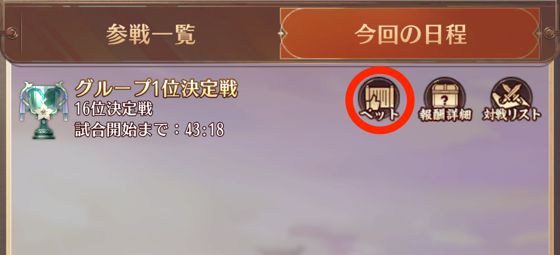 ベットについて