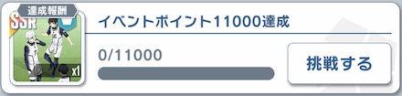 おれたちのサッカーはイベントポイント達成で入手可能