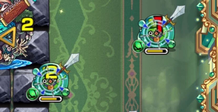 敵に触れるたびに攻撃力がアップ