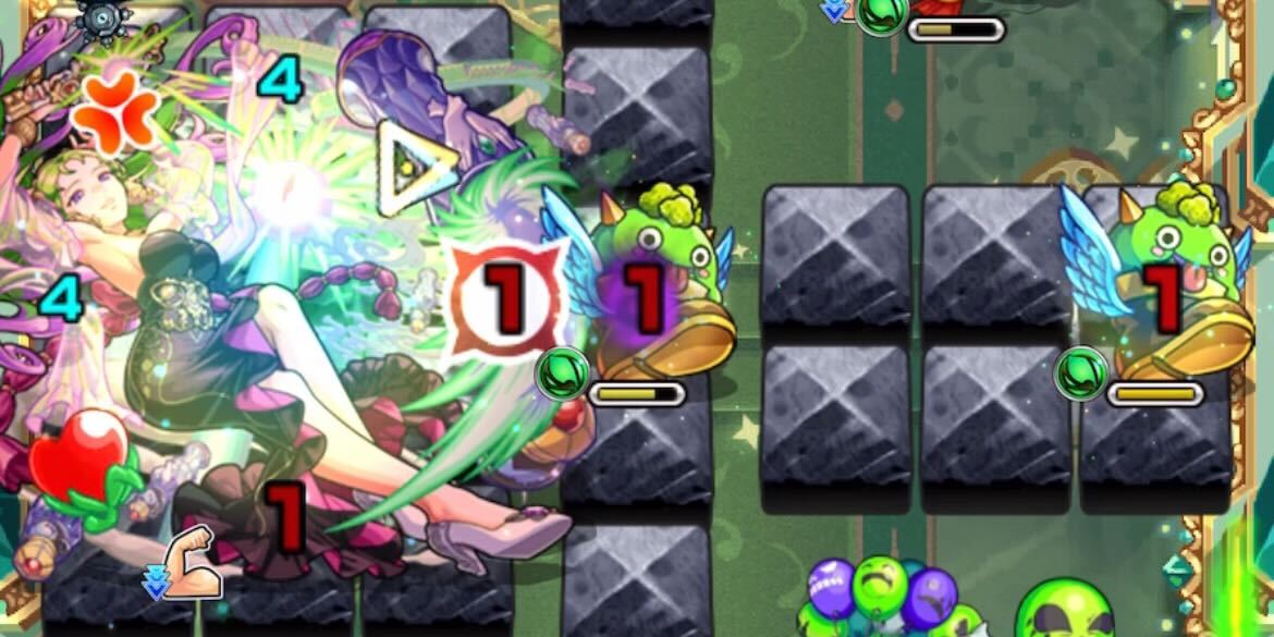 加速ザコに最後に触れて攻撃力ダウンをさせよう