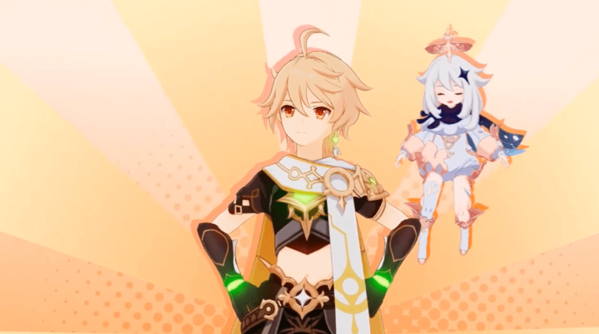 主人公&パイモン