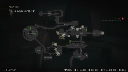 白銀の君の受注場所マップ