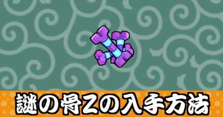 謎の骨Zバナー