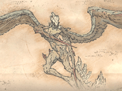 翼の生えた貴婦人の手配書画像