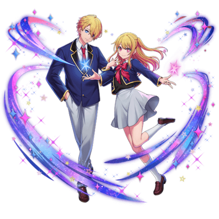 オセロニアの［芸能界に挑む］アクア＆ルビーの画像