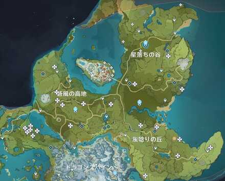 蒲公英の種（マッピング）