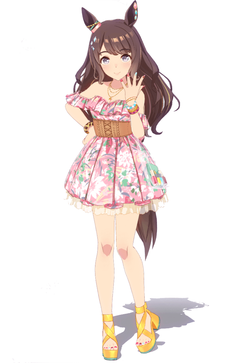 トーセンジョーダンの立ち絵