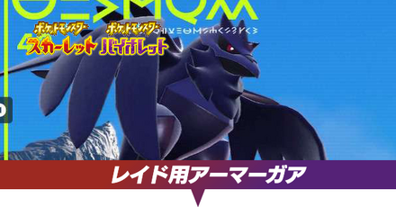 アーマーガアレイド用