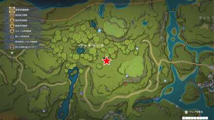 アランマニのマップ