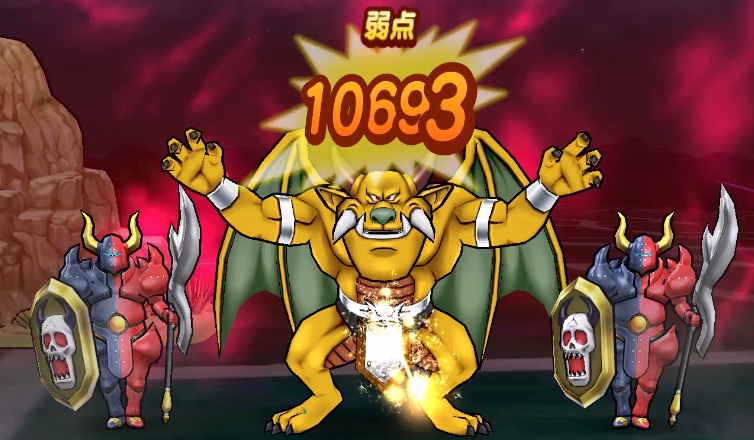 全体武器2人と単体武器1人で同時に削っていこう