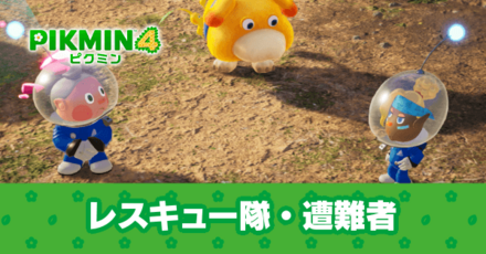 レスキュー隊・遭難者