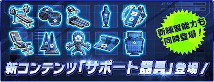 育成編成に練習能力を追加できるアイテム