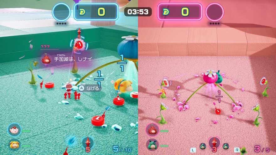 開幕は周辺のペレットとコチャッピーを回収