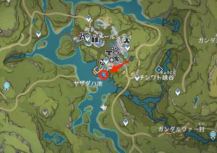 とあるフォンテーヌ人の思い出のマップ