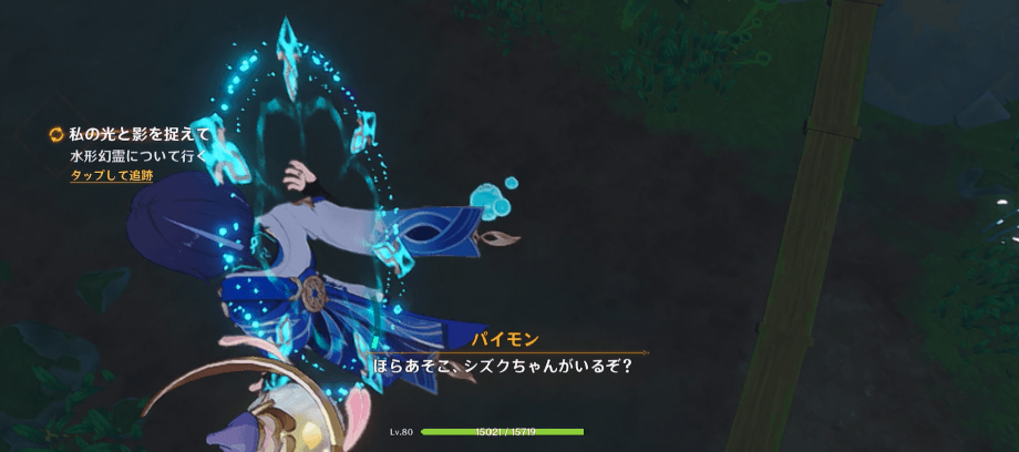 私の光と影を捉えて