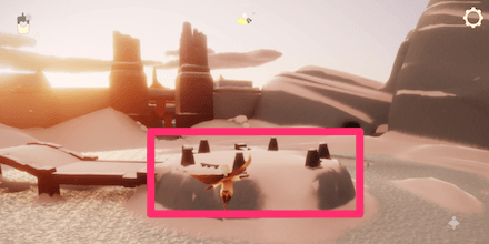 峡谷の地図の祭壇