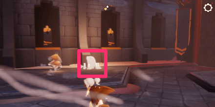 峡谷の地図の祭壇