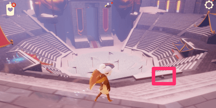 峡谷の地図の祭壇