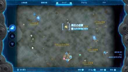 飛込みの儀剛勇を試す島全体マップ