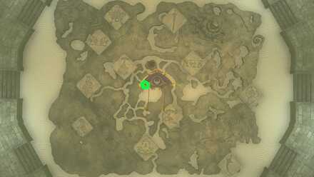 地上絵のヒント地図