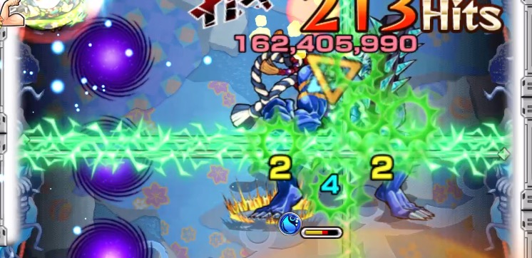 弱点封印解除後にピアッシングウォールで攻撃