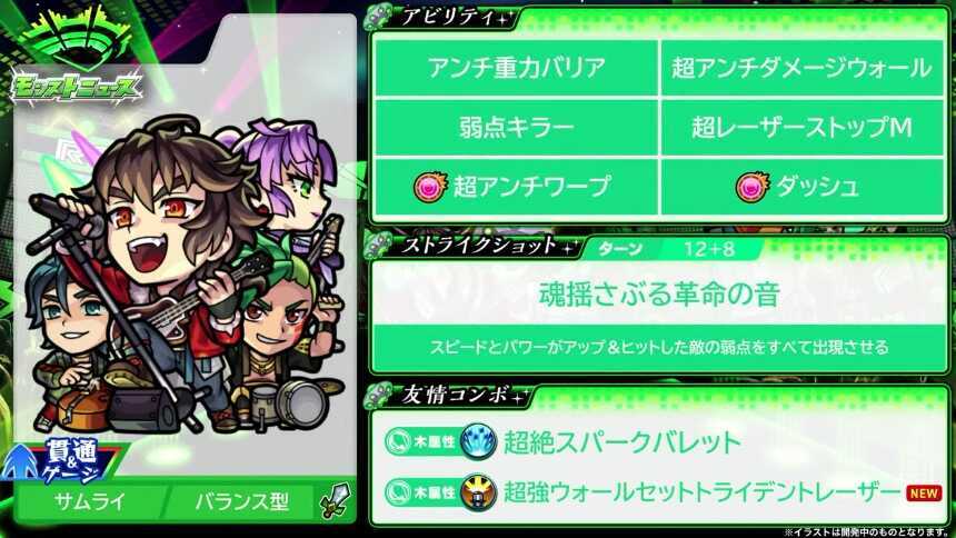 幕末リザレクション ステータス